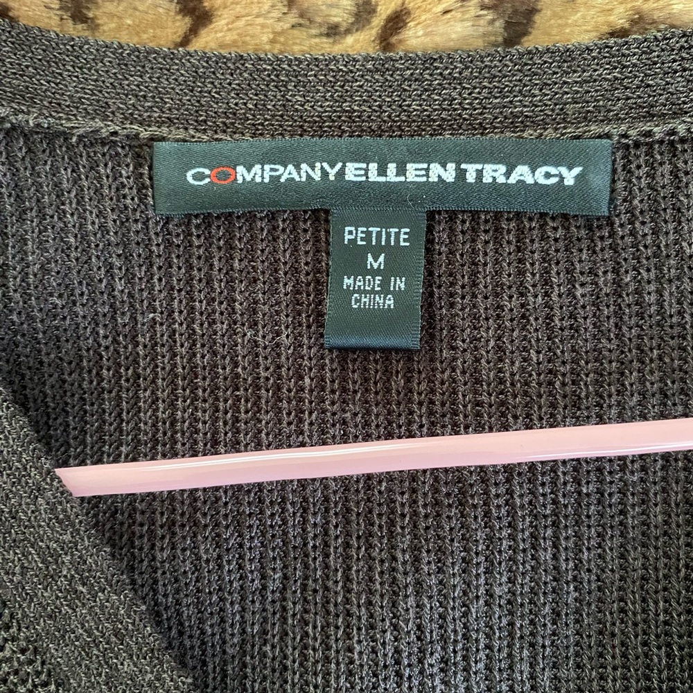 Brown Button-Up Cardigan - Picture 5 of 9